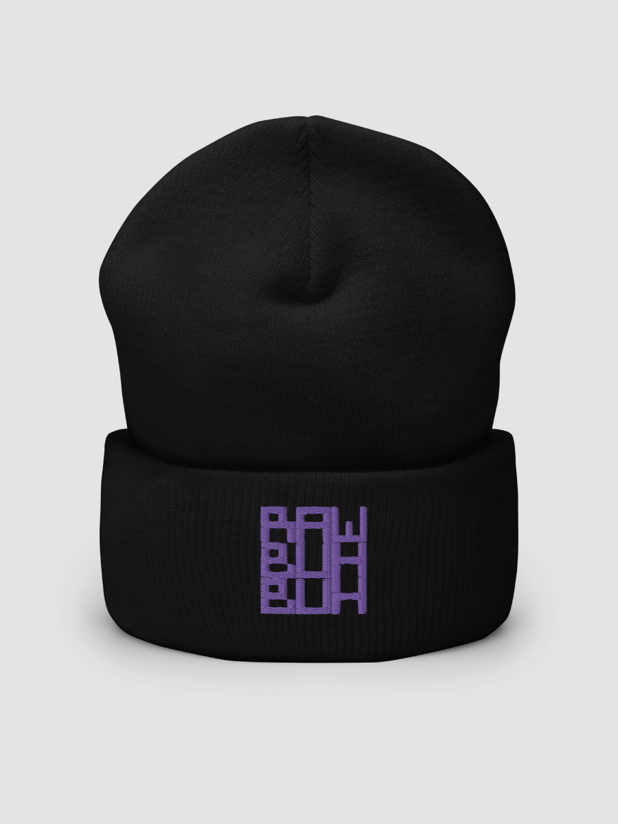 【SETUP-EXE】Crystal cubic logo Beanie Pixel Logo Beanie | rawbuhbuh