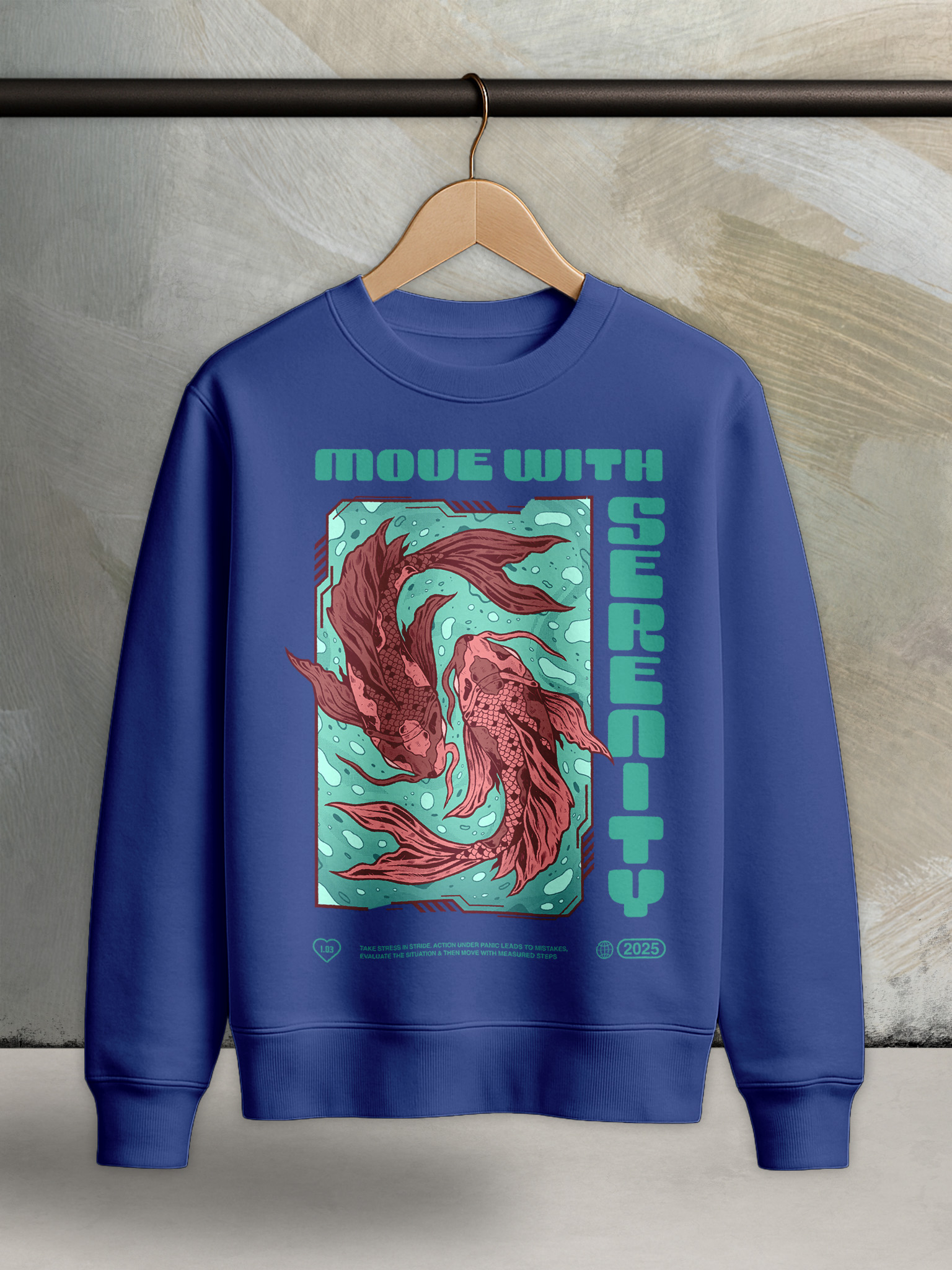 Move With Serenity - BB28 Crewneck | Beautiful Bastard