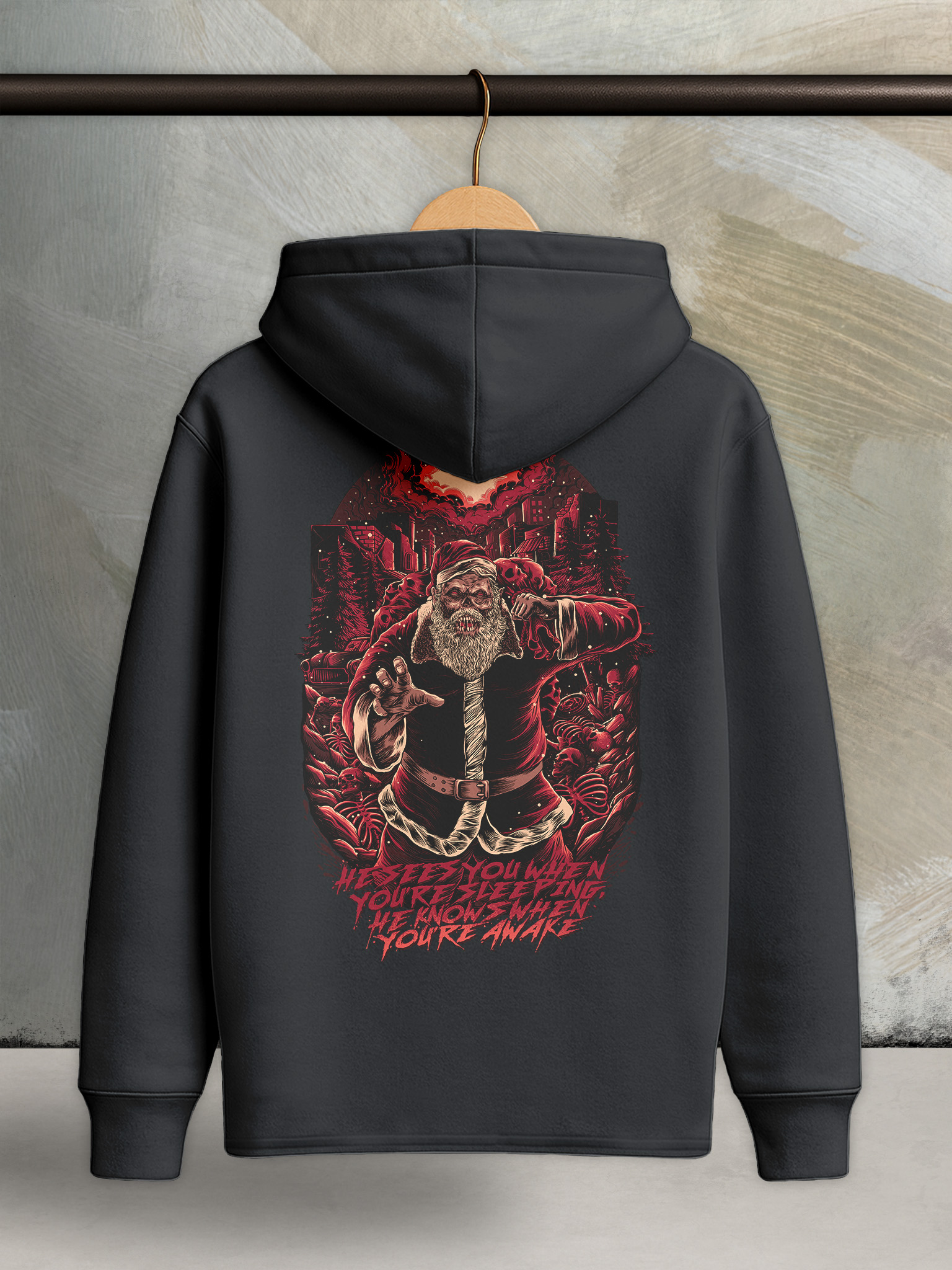 Zombie Santa - Core Hoodie | Beautiful Bastard