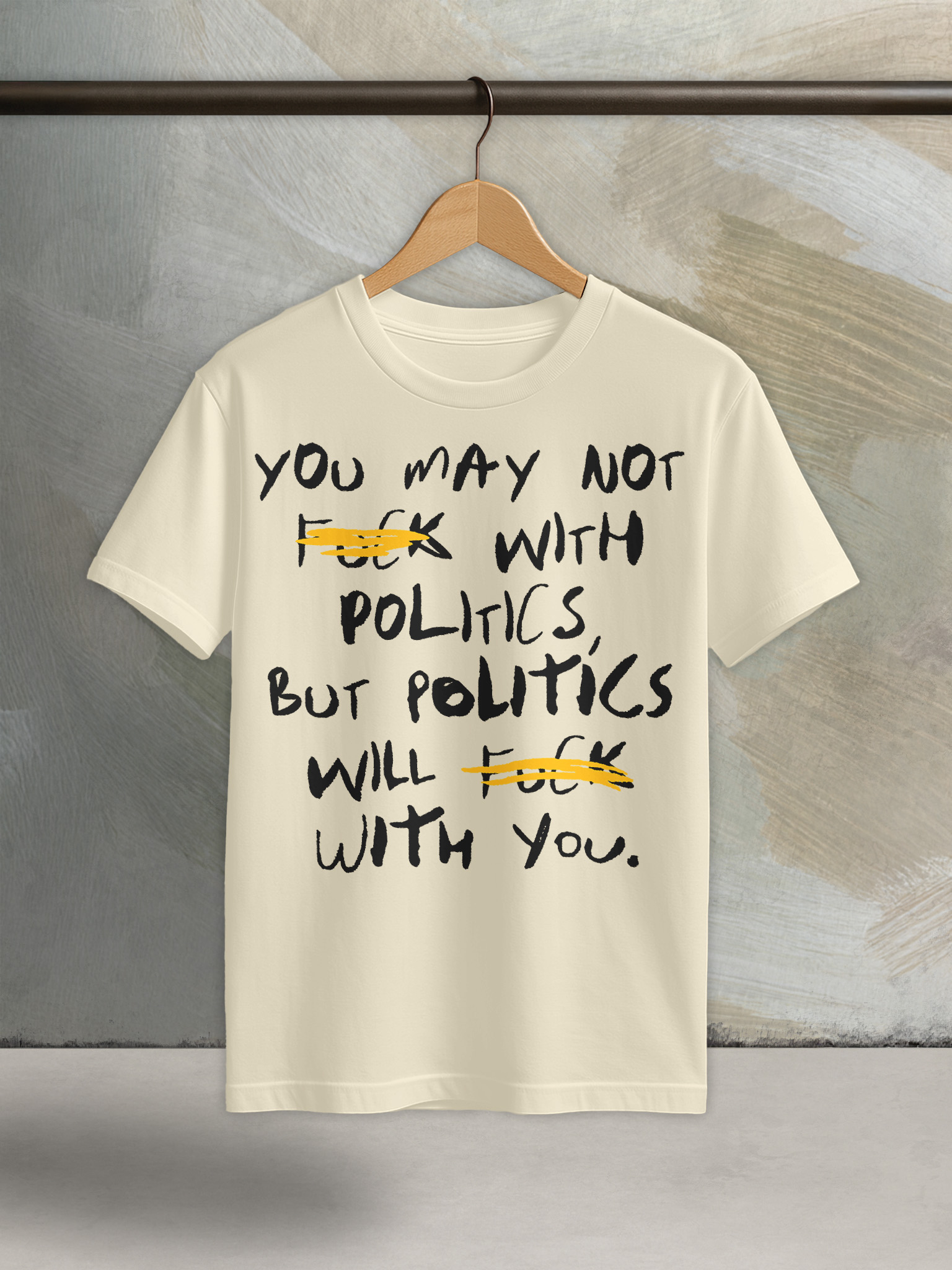 Fck With Politics - Core Tee | Beautiful Bastard