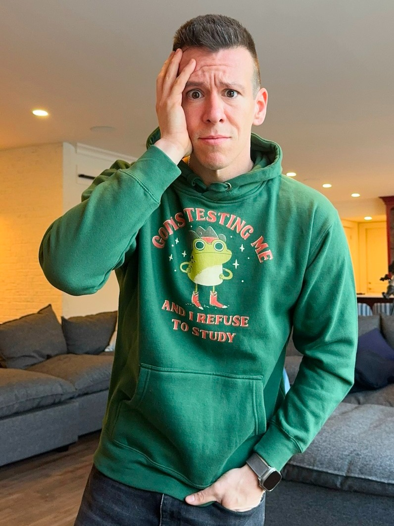 God Is Testing Me Hoodie (BB x CH) | Beautiful Bastard