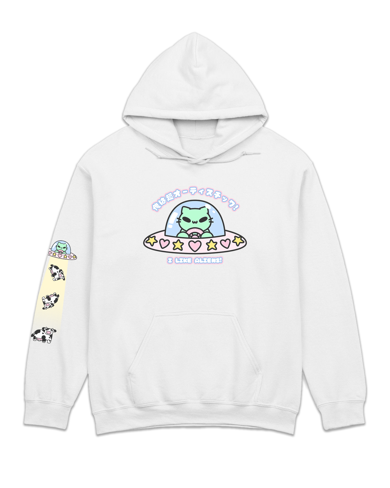 ★送料・関税込★HOODHOOD★Let's Quick Alien Sweatshirt★ 81lQROpw7kL._AC_SY350_QL65_.jpg
