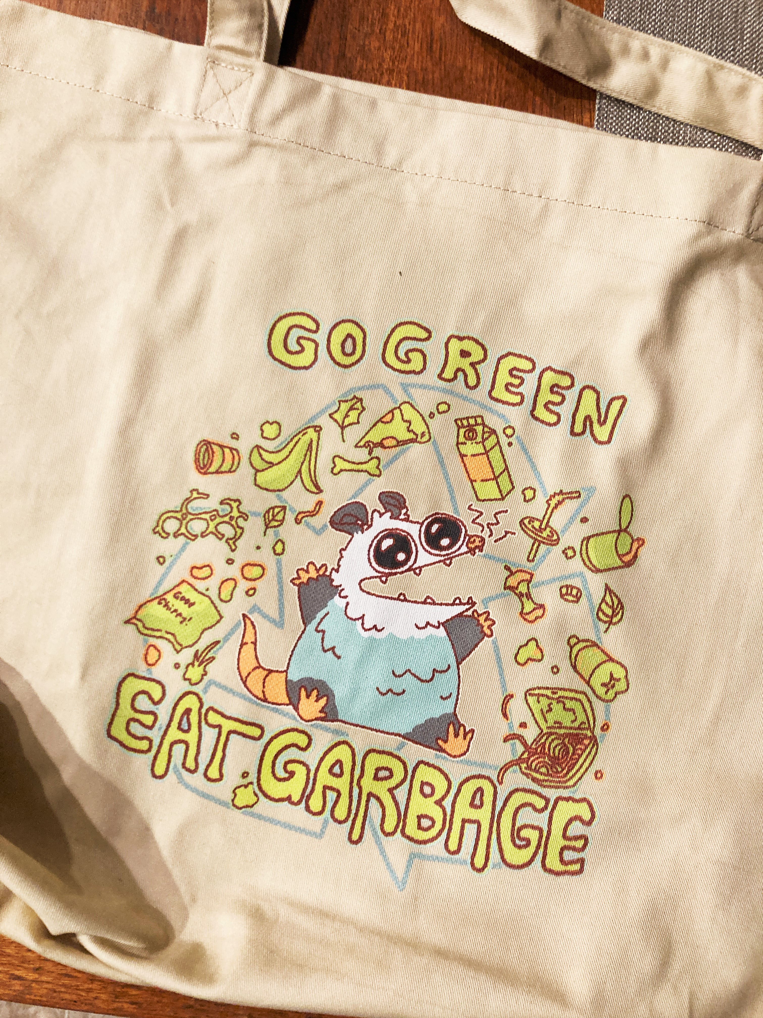 Go Green Tote Bag