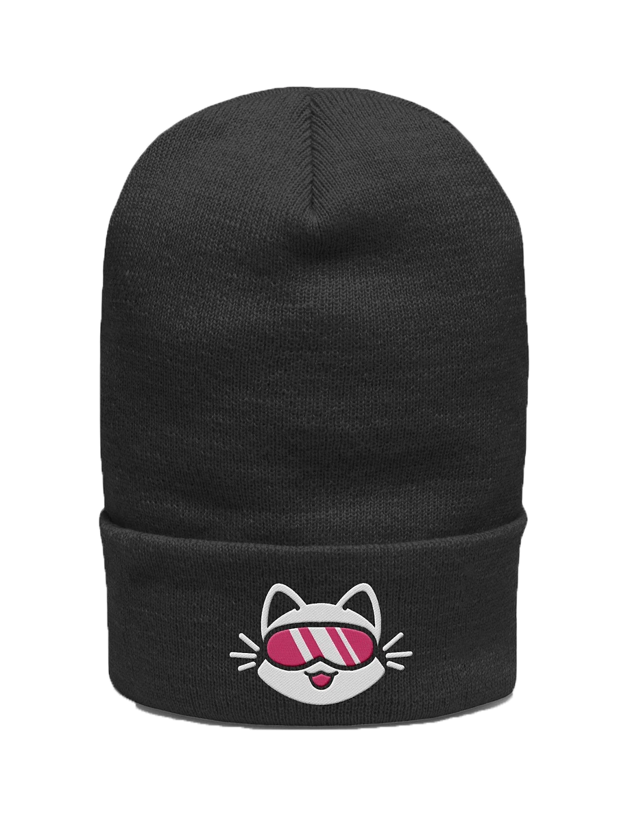 Embroidered Cat Beanie | Roopyroo