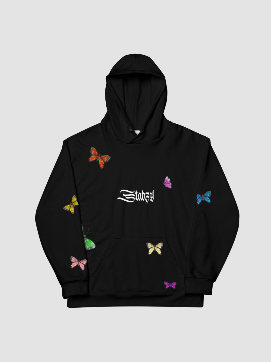 ★24SS 大人気★STAYCOOL Butterfly Hoodie Mystical Butterfly Hoodie Dark Academia Apparel Dark Boho