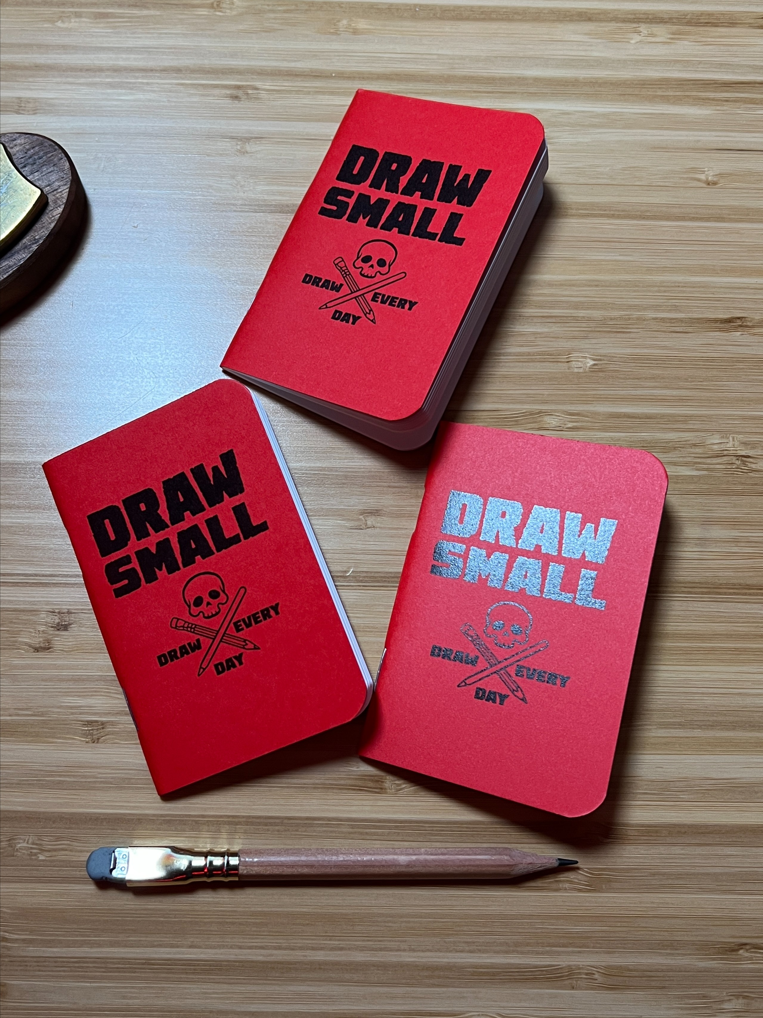 DRAW SMALL EDC Mini Sketchbook