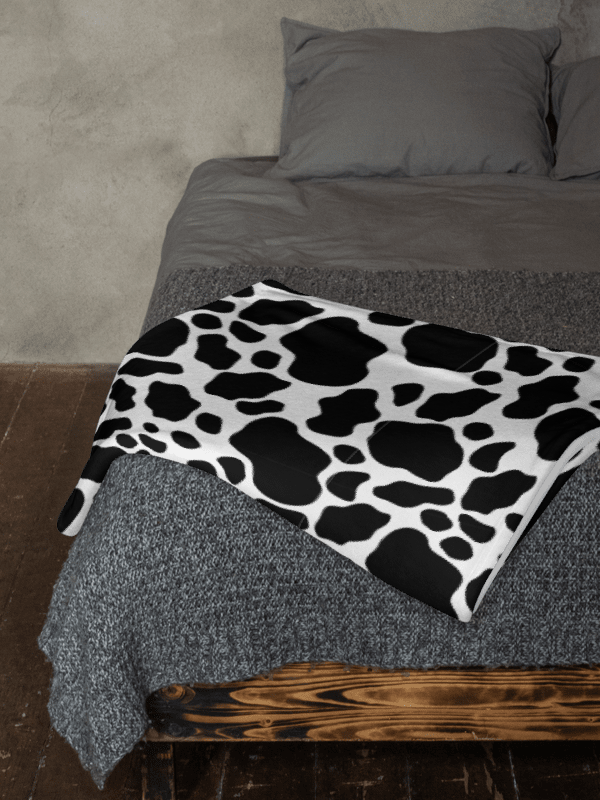 Cow Skin Blanket - Black & White | cowz