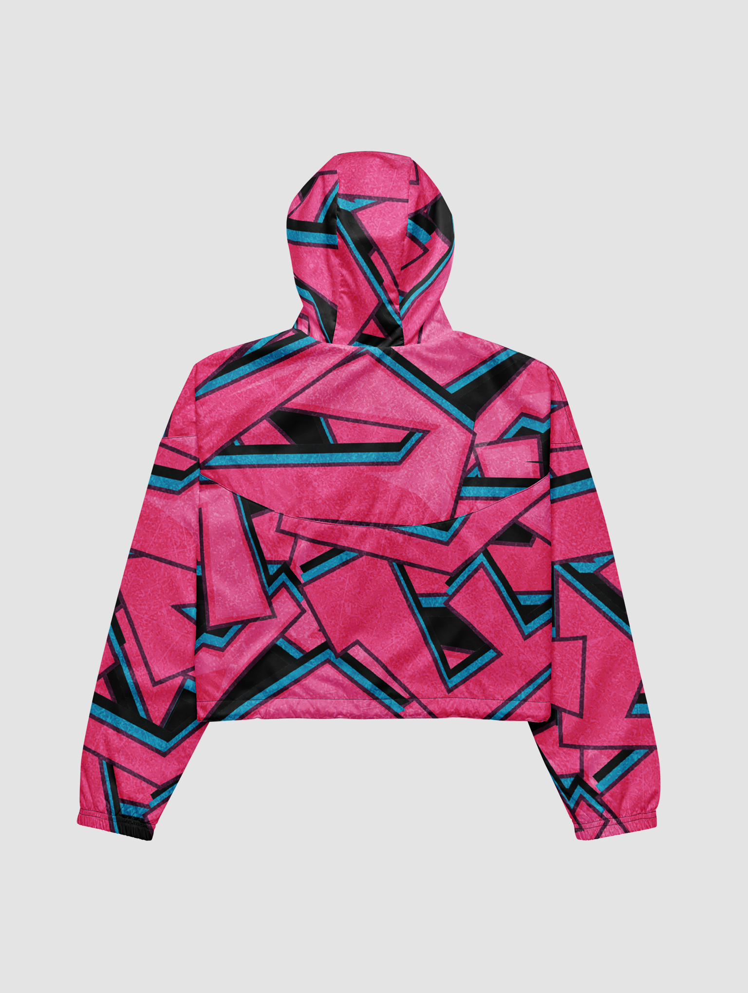Wyld Megzie Crop Windbreaker Pink | Miss Megzie Official