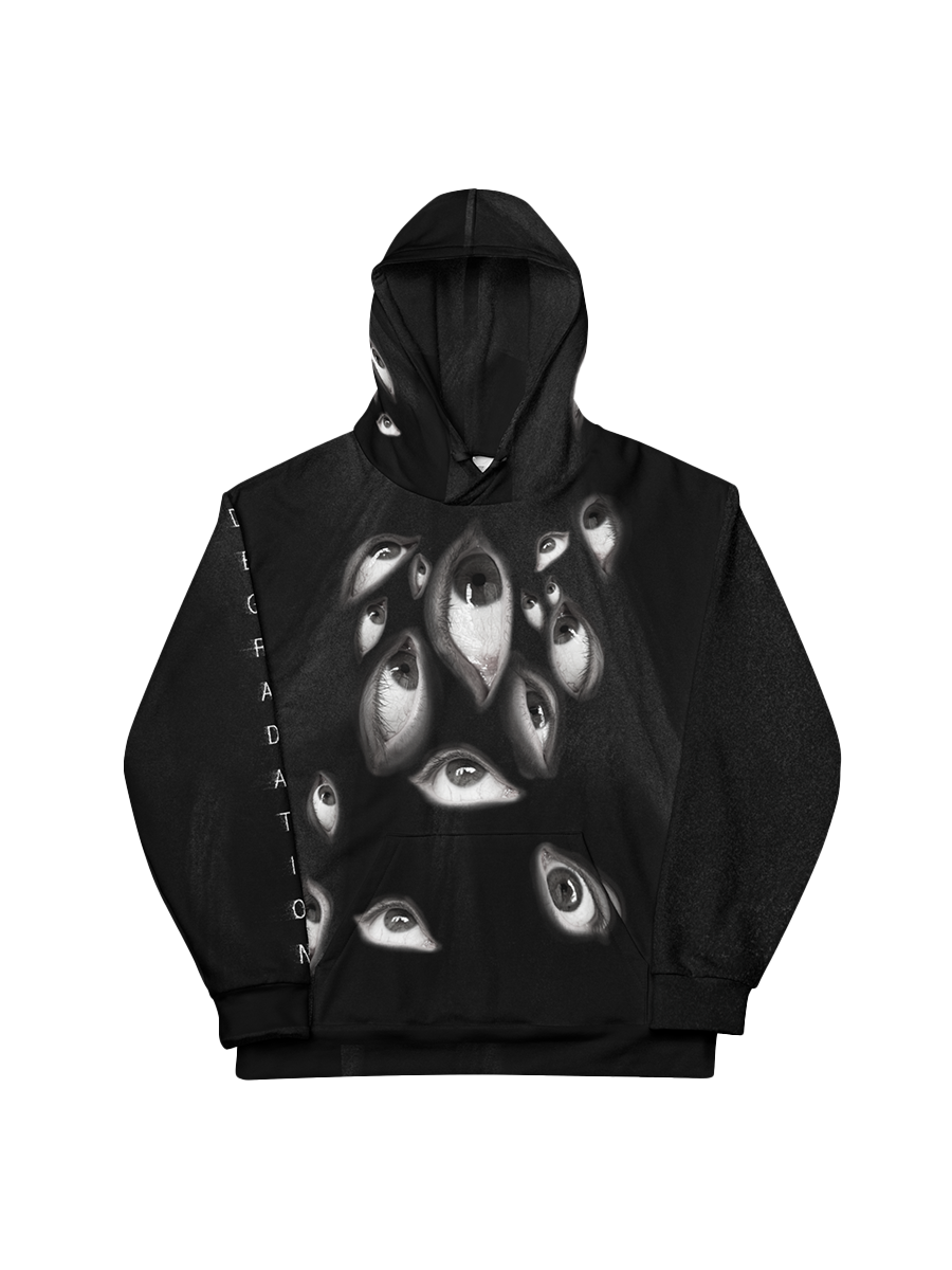 Kenzo black 2025 eye hoodie