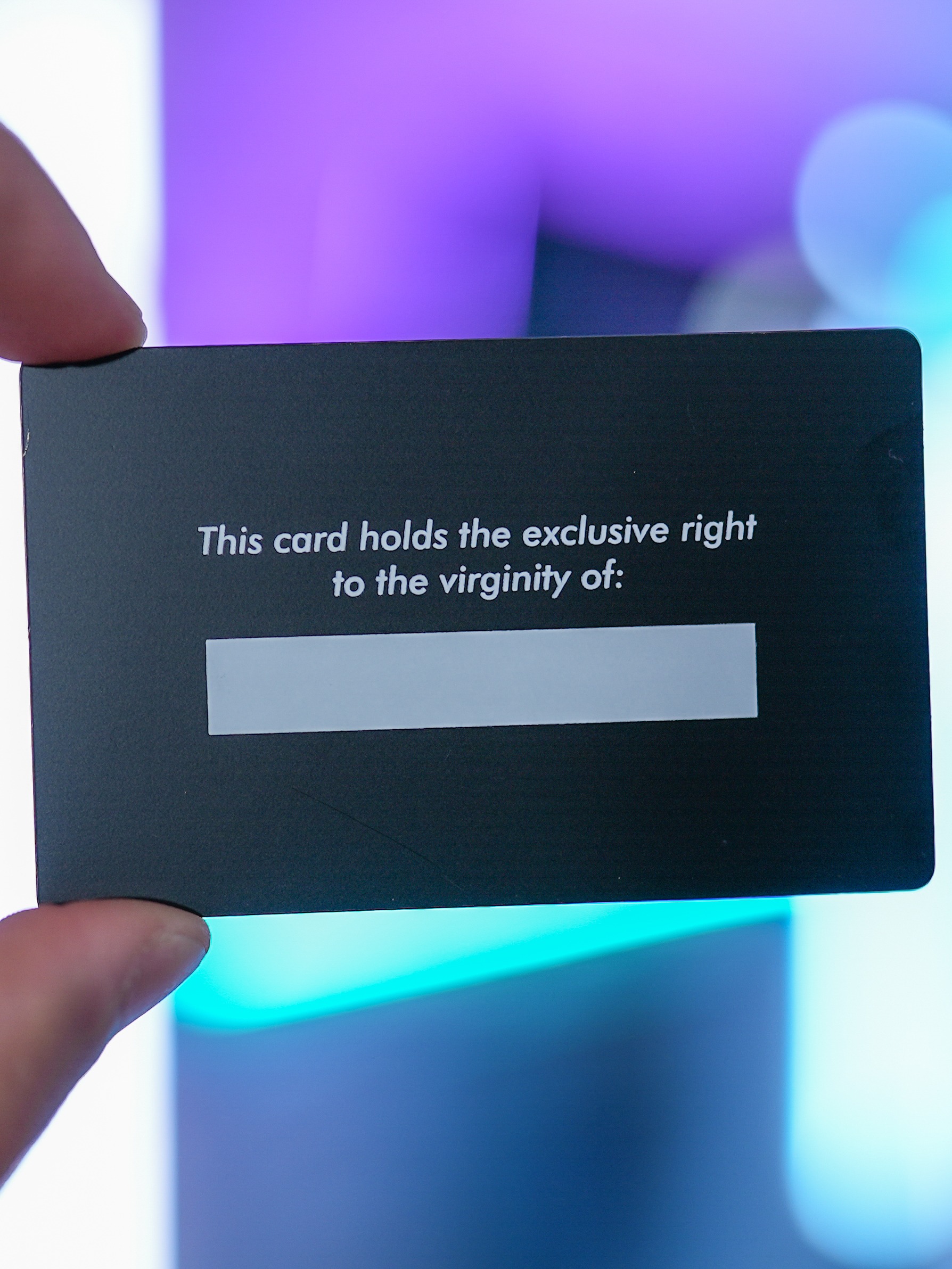 Black VCard