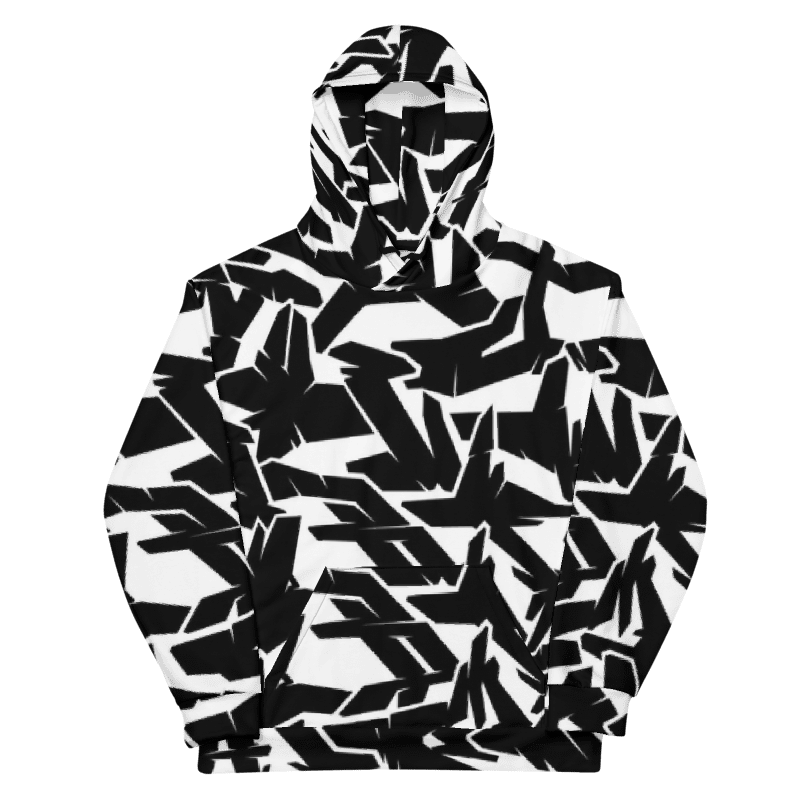 MALEREI LÁVINCI | BLACK/WHITE HOODIE | Official Crown Nation Store