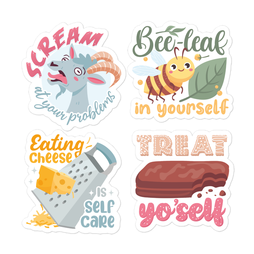 Self Care Sticker Pack CarbonChic