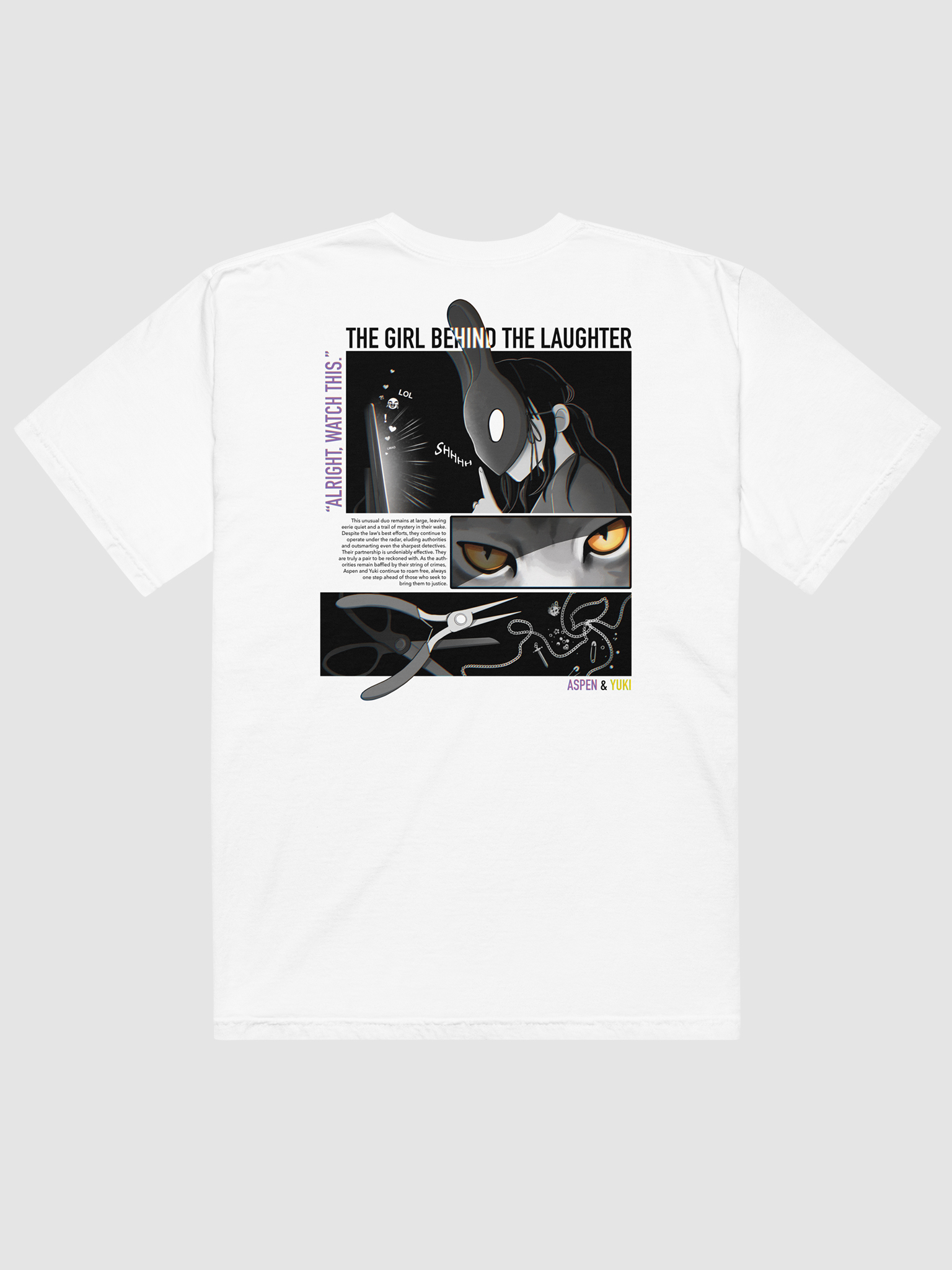 ★AEAE★ STICKER TSHIRTS [WHITE] T-Shirt Of '24 in White | Aspen