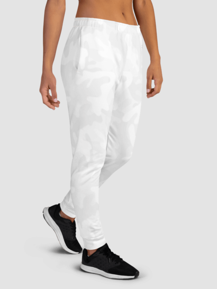 Nike white camo joggers online