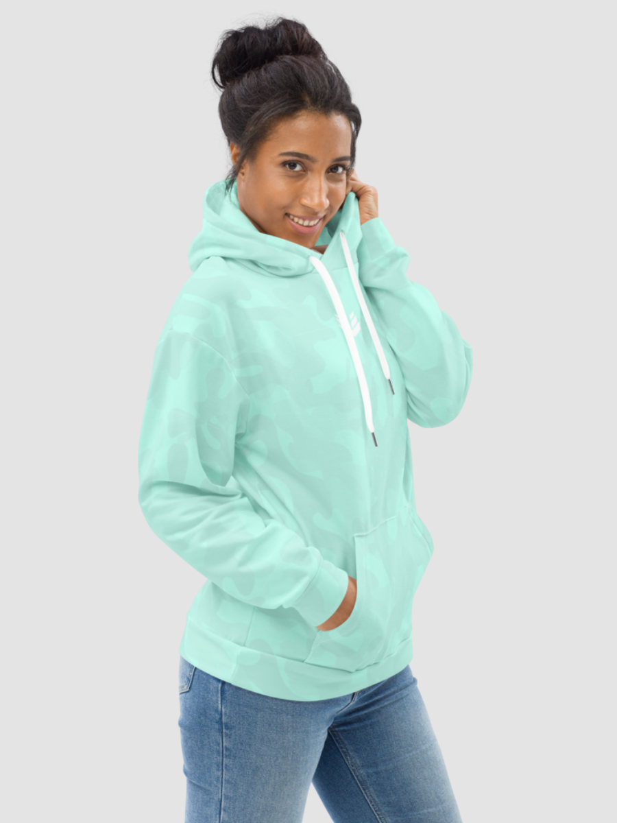 Womens mint 2025 green hoodie