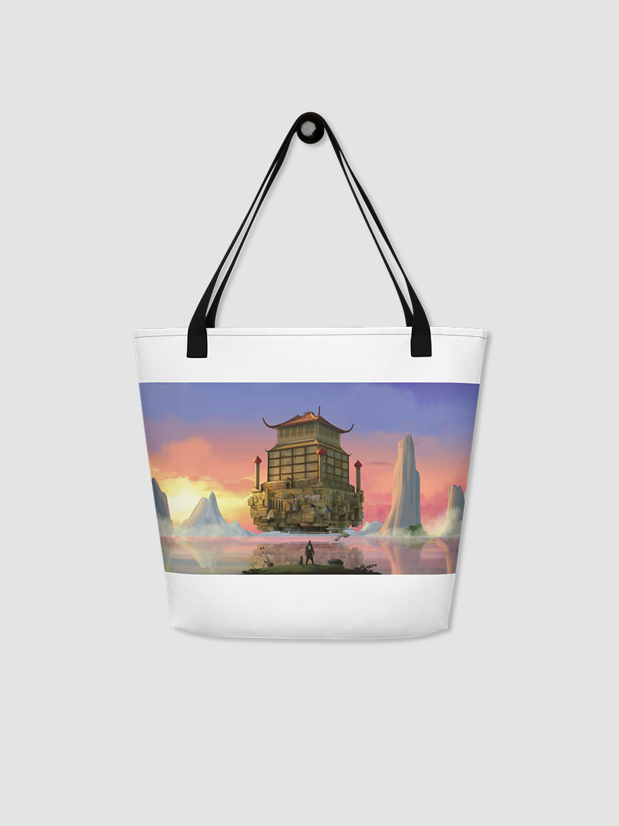 Morning by the Riverside Tote Bag