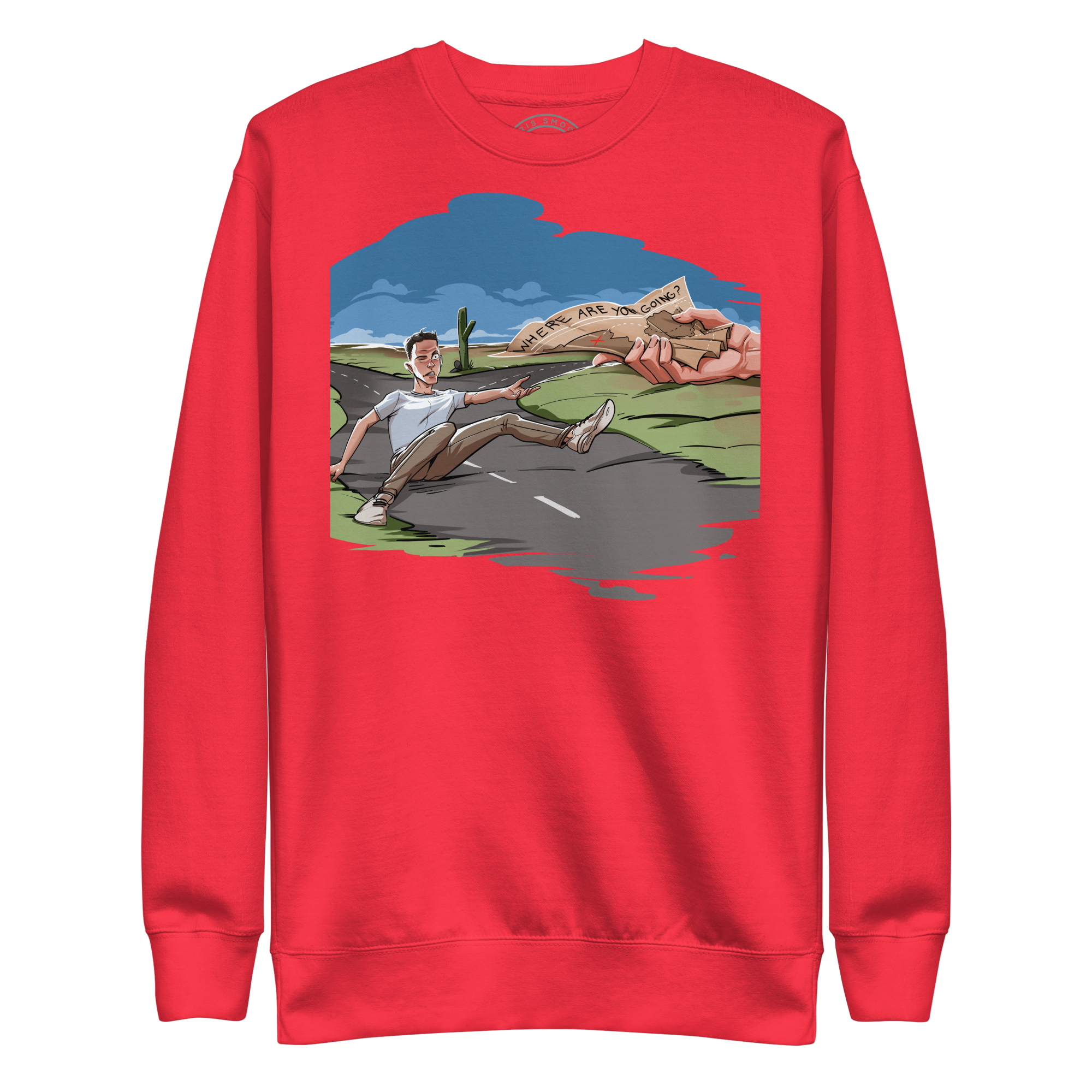 【GRAVER】James Smile Redfont Clip Sweatshirt Raf Simons x Smiley College Smiley Sweatshirt | H. Lorenzo
