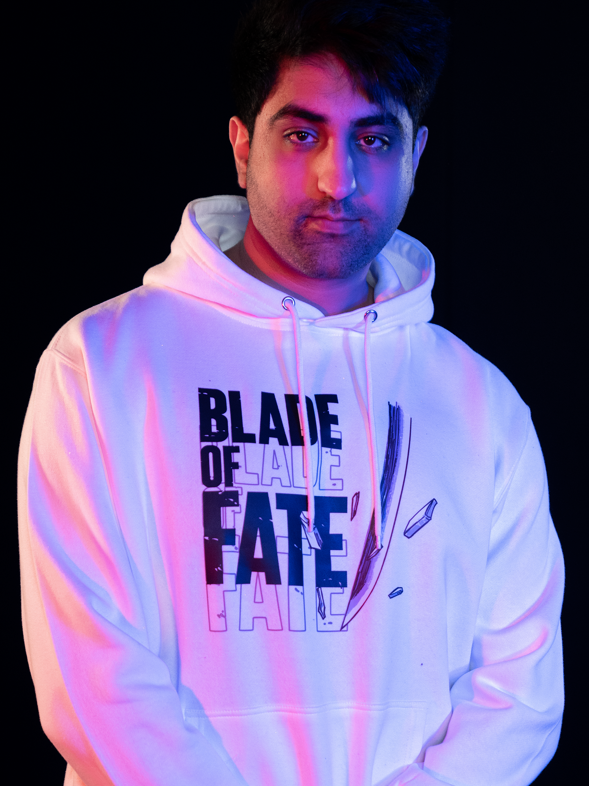 ミュージシャン rule the fate FRONT CRUMBLE LOGO HOODIE Symbols Hoodie - CLASSIC! – kmfdmstore