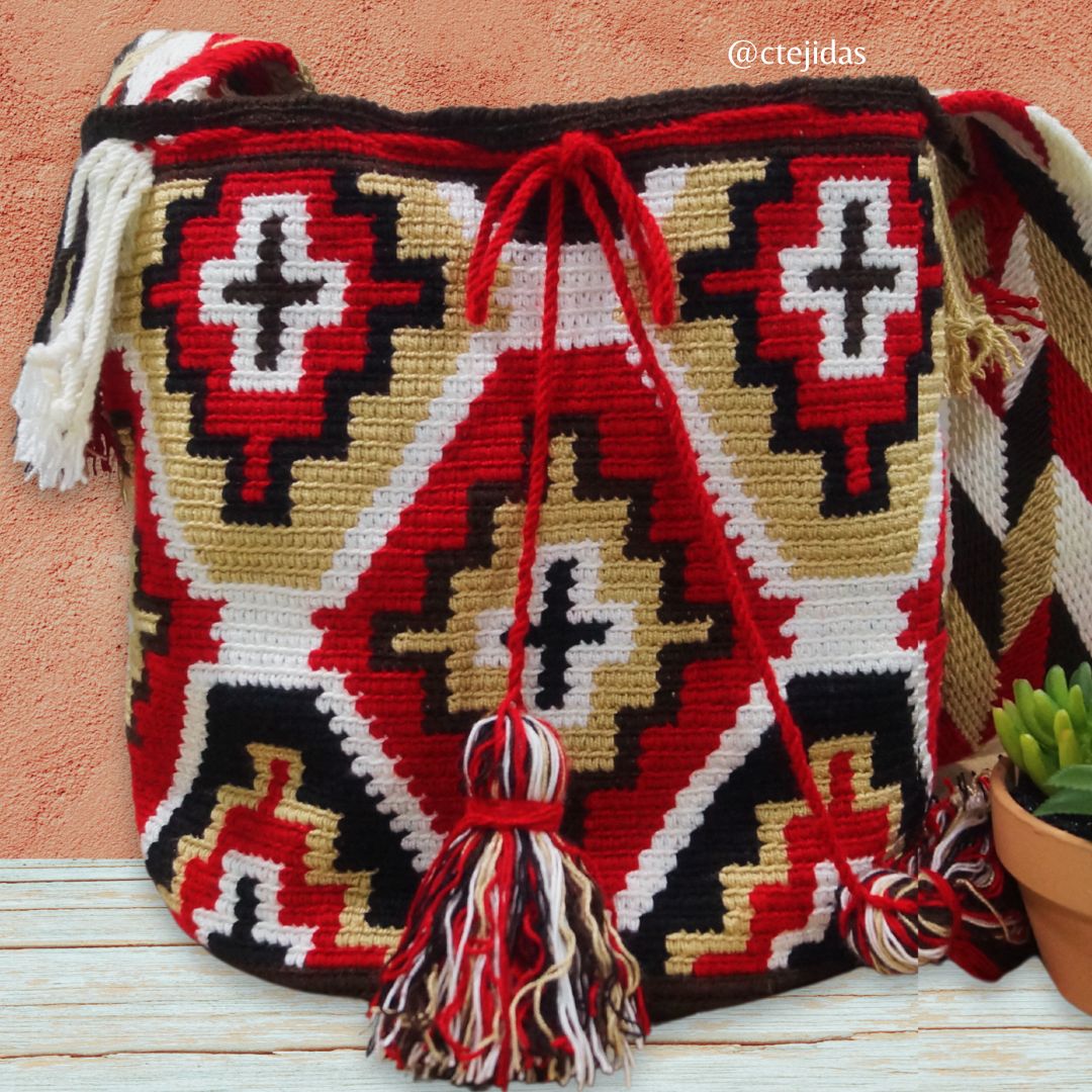 Wayuu Paso CÃ³mo Tejer Un Bolso Wayuu Mochila Wayuu Mochilas