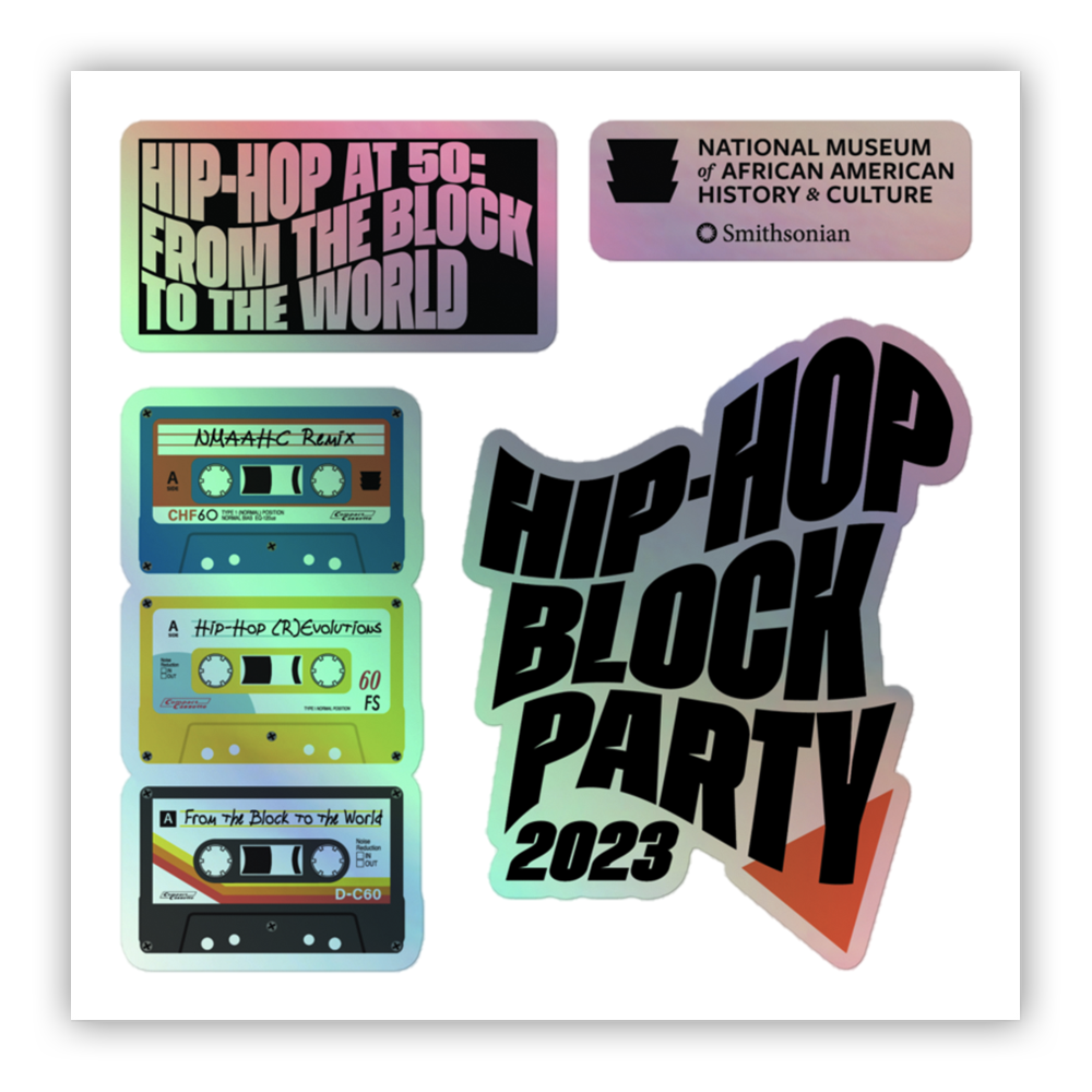 HipHop Block Party Sticker Sheet NMAAHC Best of Collection