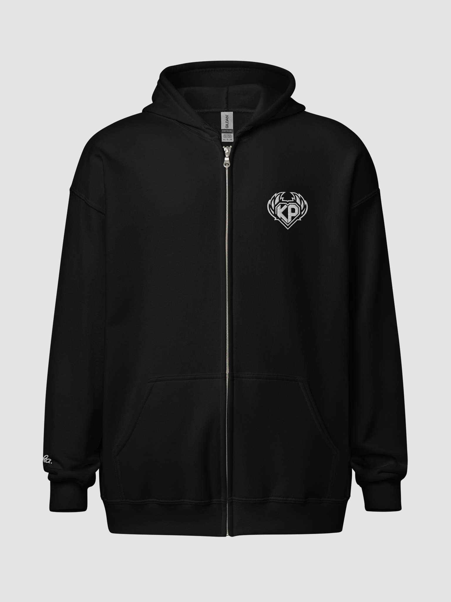 Embroidered Logo Zip-up | KayPea