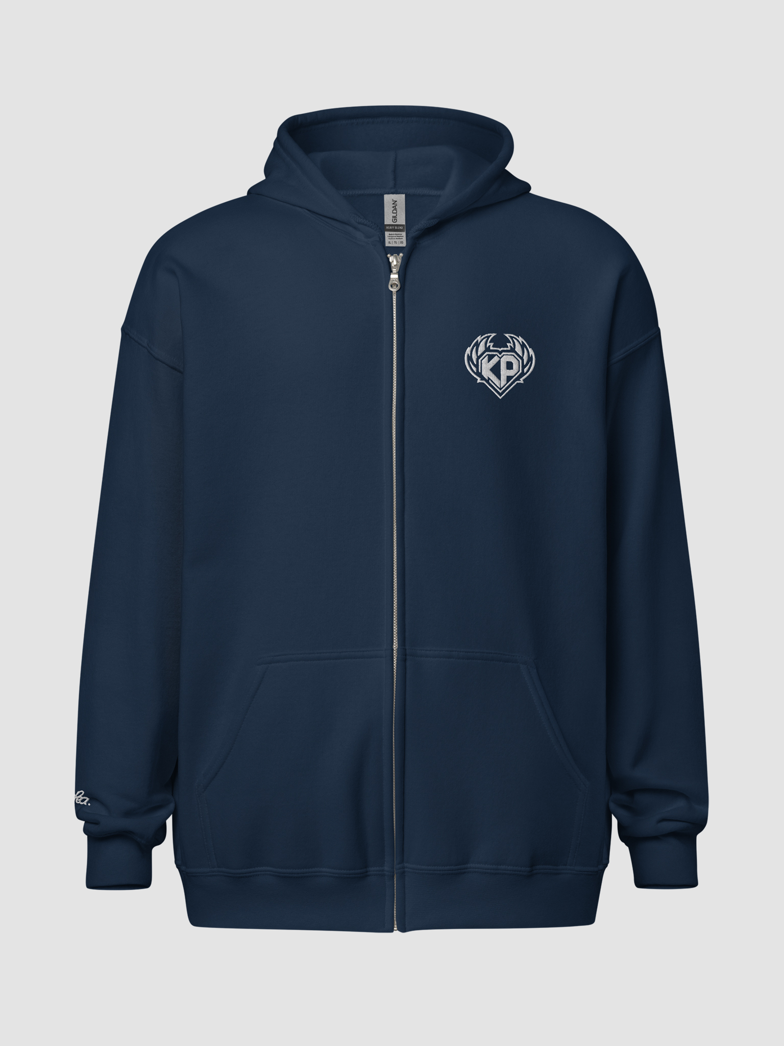 Embroidered Logo Zip-up | KayPea