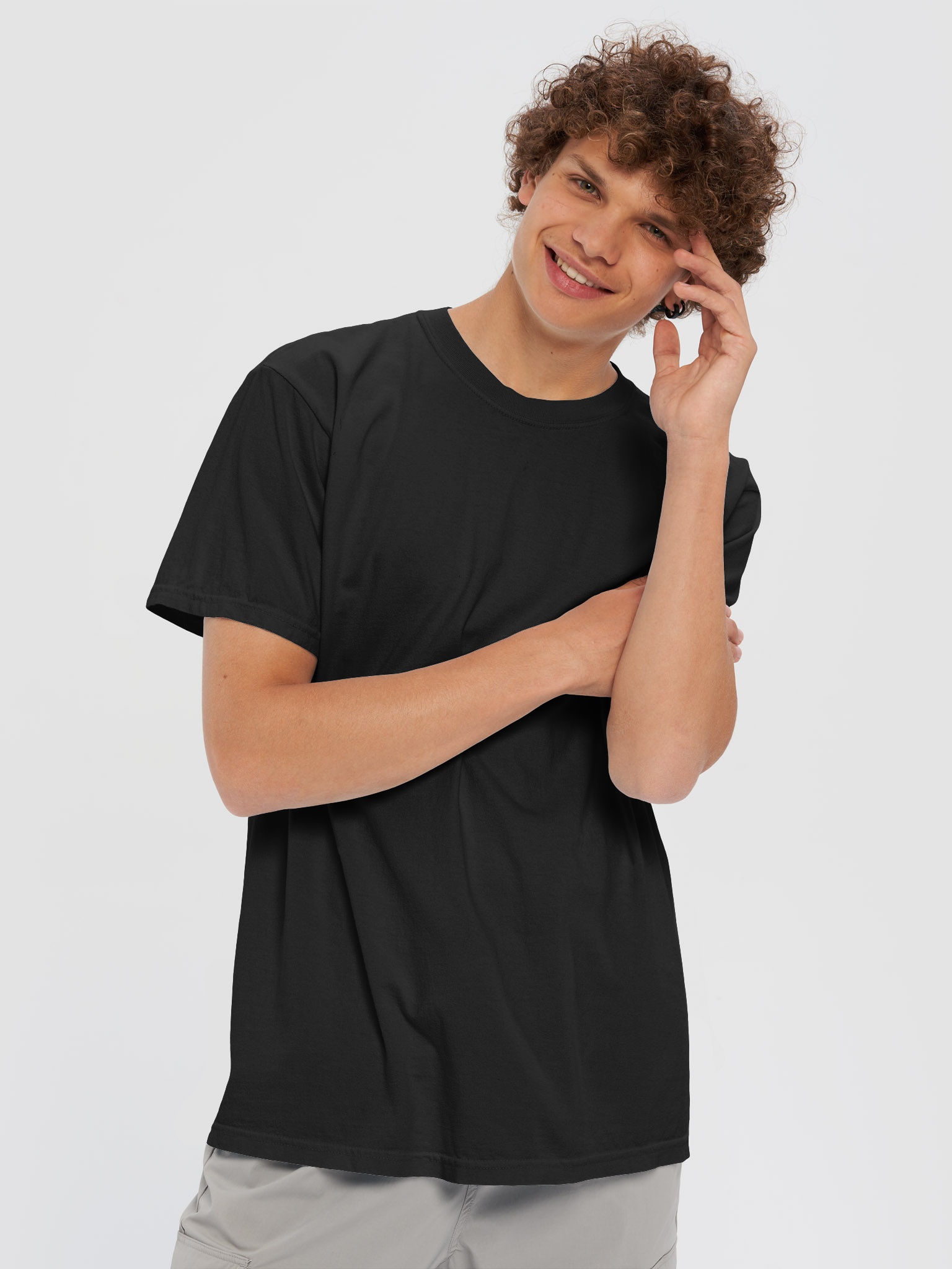 charbon シャルボン WOOL SPLASH DYE T-SHIRTS Splash