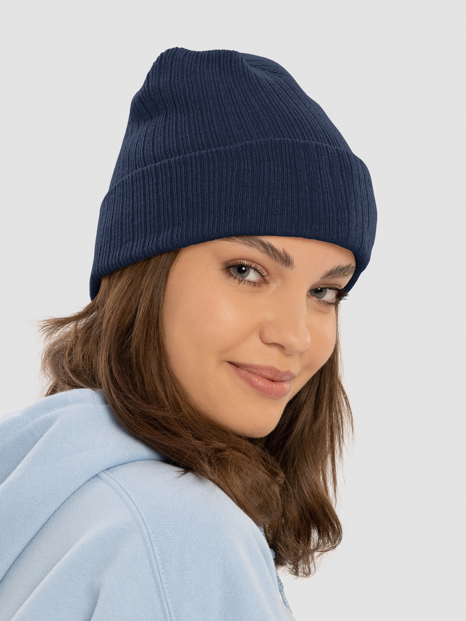Atlantis Ribbed Knit Beanie | Fourthwall