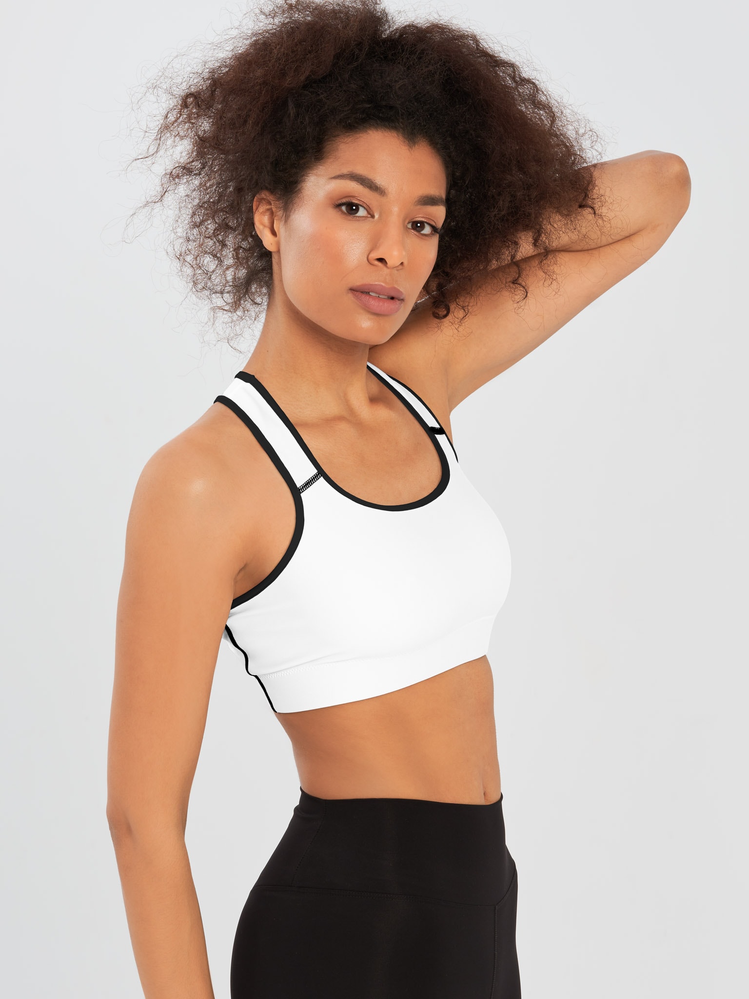 Vapor Legacy Plaid Bra - Black/White | Parallel