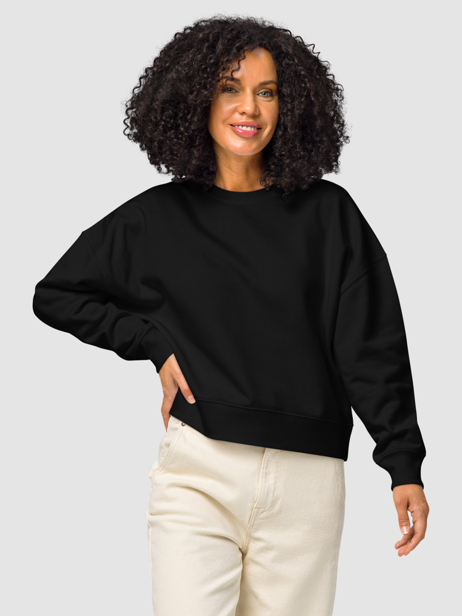 Stanley/Stella Women's Organic Crew Neck Sweatshirt | Fourthwall