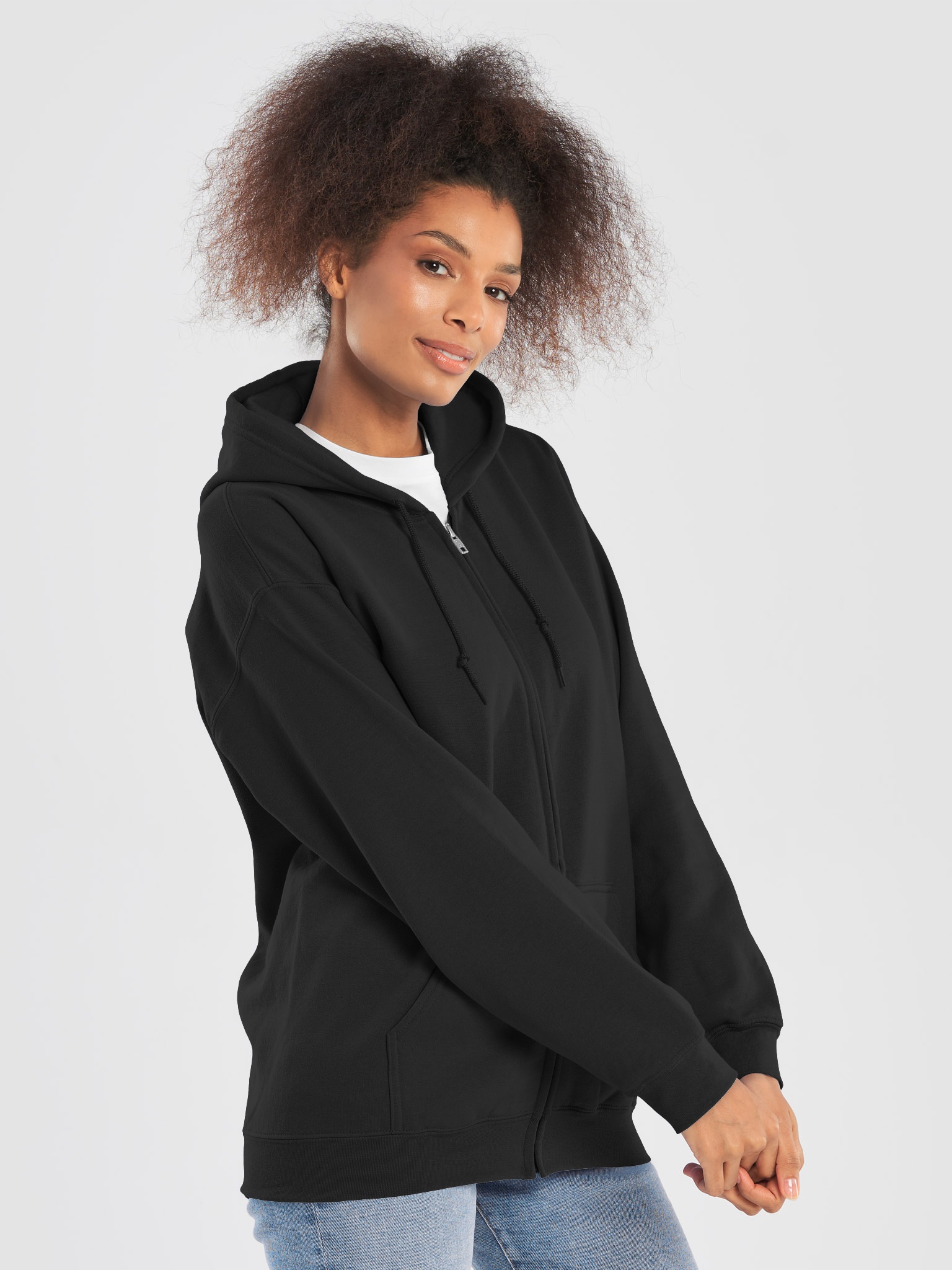 Gildan women's zip hoodie sale