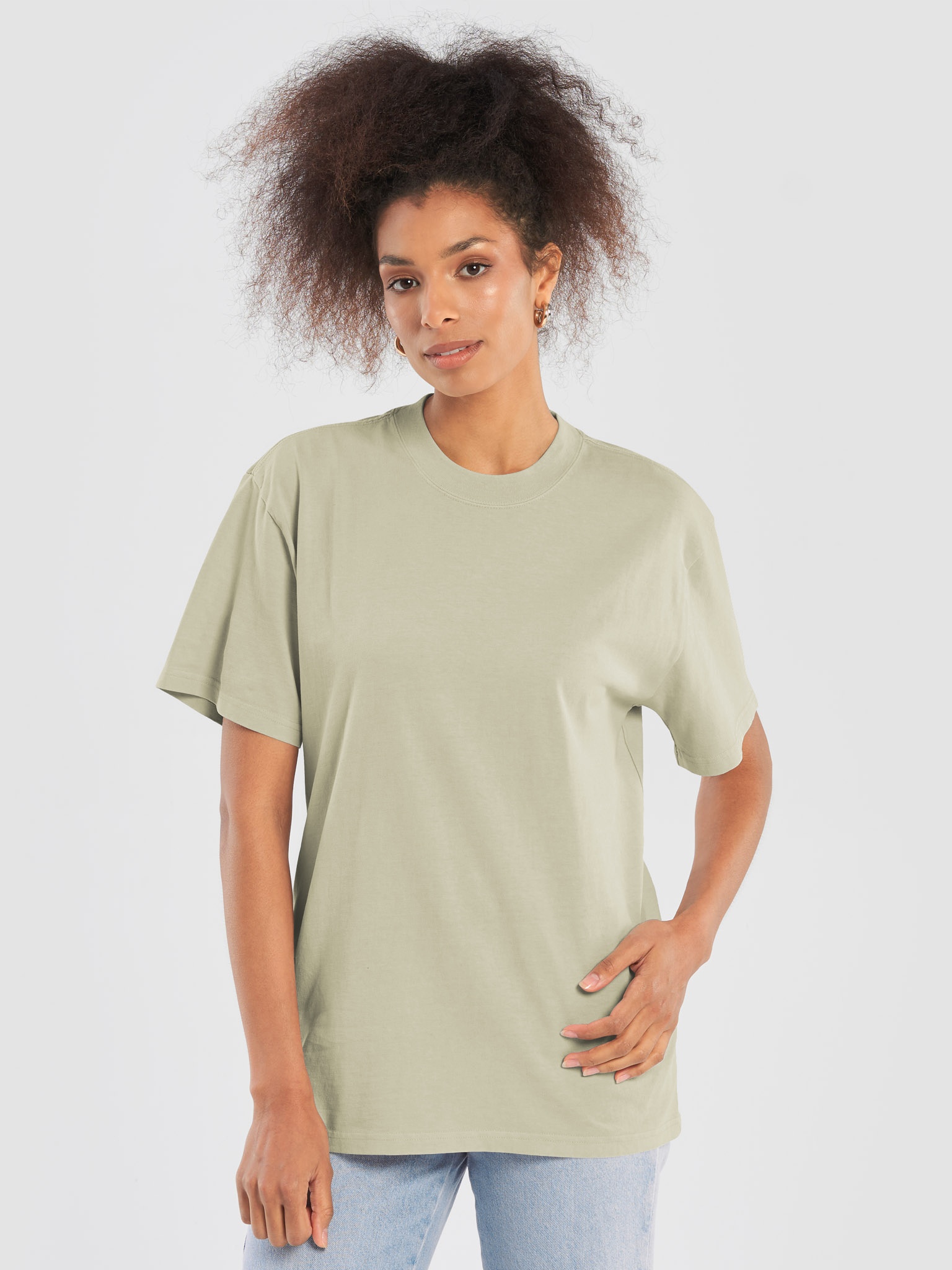 Tシャツ・カットソー No.1130 C stripe loose T (4color) AS Colour Premium Oversized Faded T-Shirt | Fourthwall