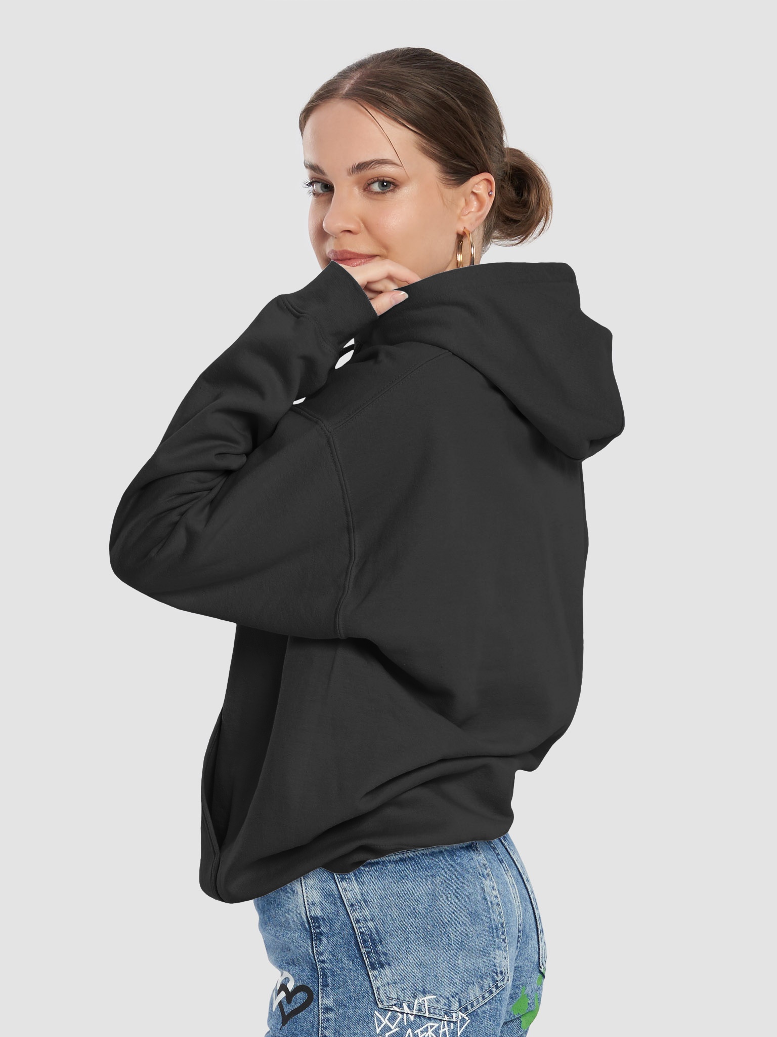 Oversized best sale gildan hoodie