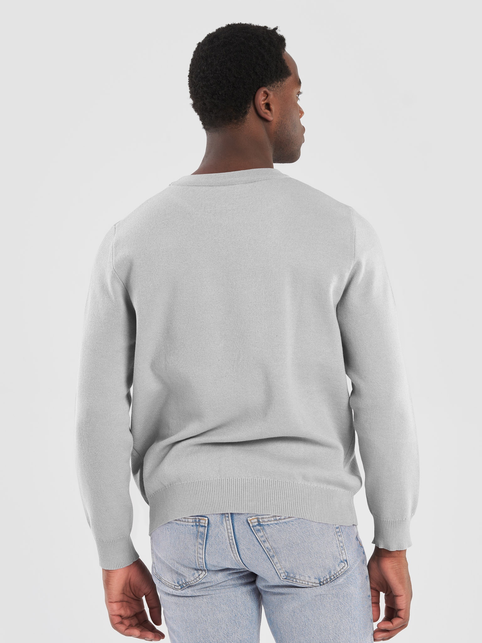 Knitted Crewneck Sweater Classic Fit – Fourthwall