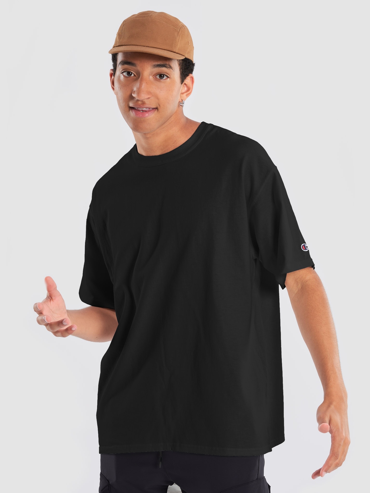 【PERSTEP】PIGMENT LOOSE FIT SHIRT Streetwear Unisex Earth Tone Heavyweight Loose Fit FOG T