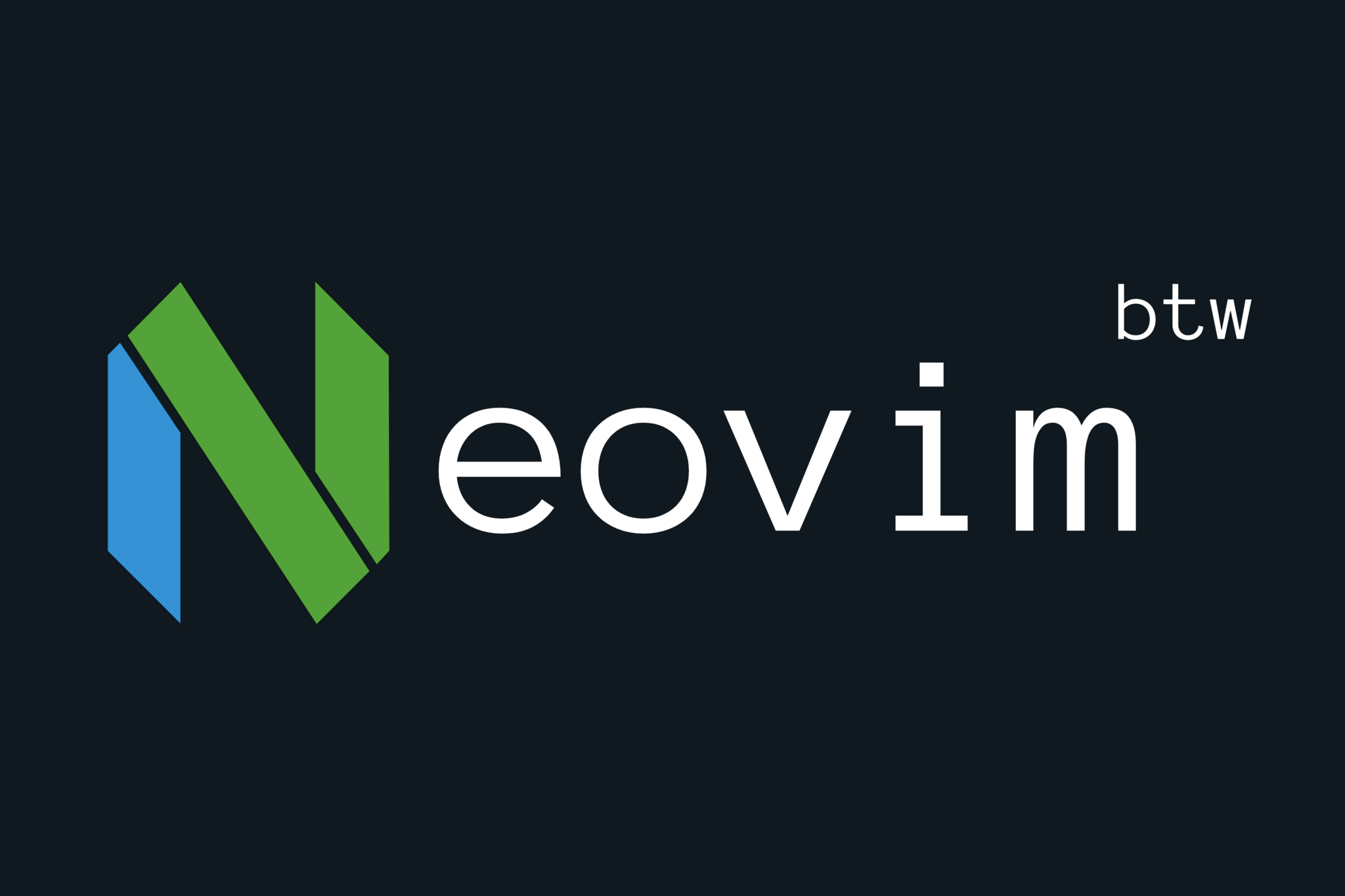 neovim btw